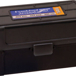 FRANKFORD ARSENAL AMMO BOX 223 - 50 RDS BLACK/SMOKE HINGE TOP