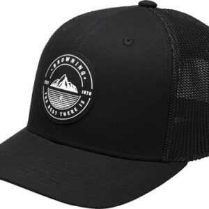 BROWNING CAP SOUTH SLOPE MESH - BACK BG CIRCLE LOGO CHARCOAL