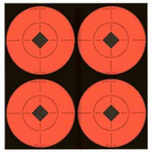 B/C TARGET SPOTS 3" TARGET - 40 TARGETS ORANGE