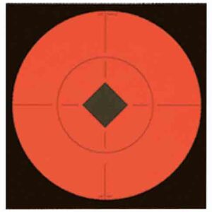 B/C TARGET SPOTS 6" TARGET - 10 TARGETS ORANGE