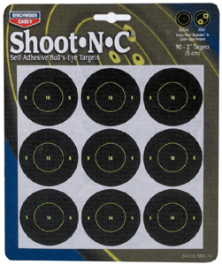B/C TARGET SHOOT-N-C 2" - BULL'S-EYE 108 TARGETS