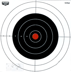 B/C TARGET EZE-SCORER PAPER - 12" BULL'S-EYE 13 TARGETS