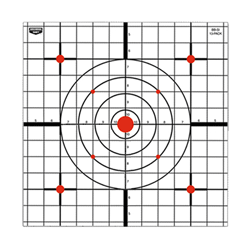 B/C TARGET EZE-SCORER PAPER - 12" SIGHT-IN PAPER 13 TARGETS