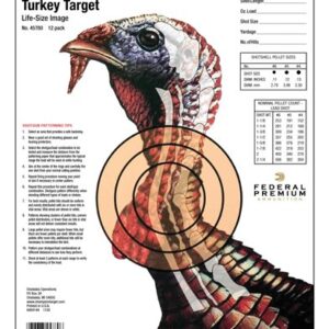CHAMPION LIFE SIZE TURKEY TRGT - PAPER 12-PK