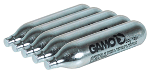 GAMO CO2 CARTRIDGES 12-GRAMS - 5-PACK