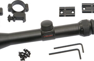 TRADITIONS SCOPE KIT 3-9X40MM - DUPLEX MEDIUM RINGS 2PC BASE