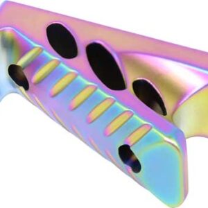 GUNTEC AR15 MICRO ANGLE GRIP - RAINBOW PVD COATED