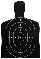B/C TARGET EZE-SCORER 12"X18" - BC27 SILHOUETTE 10 TARGETS