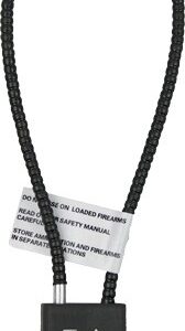 REGAL CABLE LOCK 15" COATED - 1-PK W/2 KEYS CA DOJ APPROVED