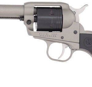 RUGER WRANGLER 22LR 3.75" - FS 6-SH SILVER BIRDSHEAD GRIP