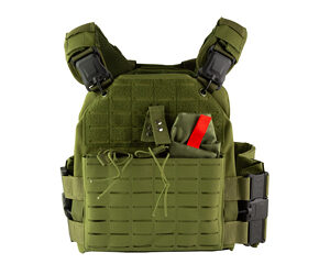 NCSTAR QR LC PLT CARRIER MED-2XL GRN