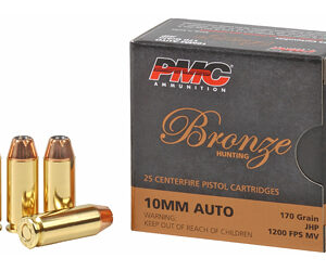 PMC BRNZ 10MM 170GR JHP 25/500
