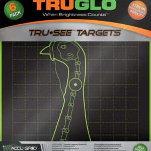 TRUGLO TRU-SEE REACTIVE TARGET - TURKEY 6-PACK