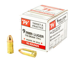 WIN USA 9MM LUGER 115GR FMJ 50/1000