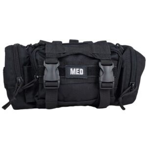 Elite First Aid Rapid Response Kit - Black