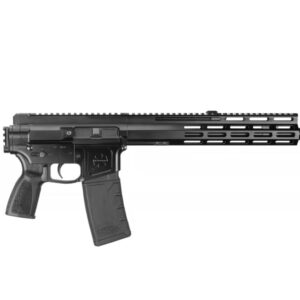 FM FMP5.56 Gen2 AR15 Rifle - Black | .223 Wylde | 16" Barrel | M-LOK Free Float Rail| A2 Flash Hider | Folding Stock Adapter W/ Thril Comp. Stock | Thril Grip