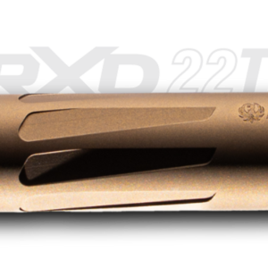 DEAD AIR RXD 22TI SUPPRESSOR .22 CAL 1/2"-28 XRF MUZZLE BRAKE BURNT BRONZE