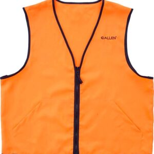 ALLEN DELUXE HUNTING VEST - ORANGE X-LARGE 2 FRONT POCKETS