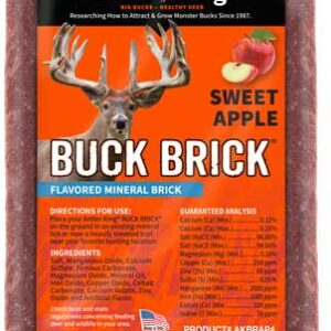ANTLER KING SWEET APPLE BUCK - BRICK MINERAL 4#