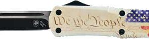 TEMPLAR KNIFE LARGE OTF WE THE - PEOPLE 3.5" BLACK TANTO