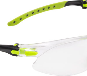 ULTRX KEEN SAFETY GLASSES - YOUTH LIME GREEN