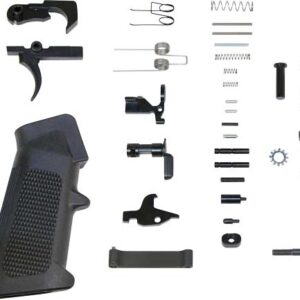 GUNTEC COMPLETE LOWER PARTS - KIT AR15 WITH A2 PISTOL GRIP